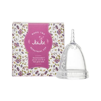 Juju Menstrual Cup Model Two (Over 30yrs/Post Partum) Clear